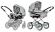 Коляска 2 в 1 Emmaljunga Edge Duo Combi Lounge (шасси Classic Chrome) Pure