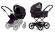 Коляска 2 в 1 Emmaljunga Edge Duo Combi Lounge (шасси City Black) Black
