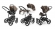 Коляска 3 в 1 Esspero Grand Magic (шасси Chrome) Royal Brown