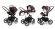 Коляска 3 в 1 Esspero Grand Magic Pro (шасси Black) Nappa Brown