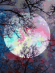 Картина по номерам ТМ Цветной 30х40 на подрамнике, арт. EX EX6362 Неоновая луна