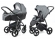 Коляска 2 в 1 Esspero Newborn Lux Alu (шасси Graphite) Asphalt