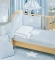 Постельный комплект Italbaby Petite Etoile 5 предметов  голубой