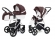 Коляска 2 в 1 Esspero Grand Newborn Lux (шасси Grey) Nappa Brown