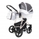 Коляска для новорожденных Esspero Grand Newborn Lux (шасси Beige) Royal Silver