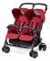 Peg-Perego Aria Shopper Twin Mod Red