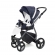 Прогулочная коляска Esspero Grand Newborn Lux (шасси Graphite) Nappa Navy