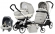 Коляска 3 в 1 Peg Perego Book 51 Elite Modular System (шасси White/Black) Luxe Opal