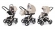 Коляска 3 в 1 Esspero Newborn Lux (шасси Beige) Khakki Beige