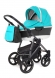 Коляска для новорожденных Esspero Newborn Lux Alu (шасси Graphite) Aqua