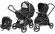 Коляска 3 в 1 Peg Perego Book Scout XL Modular System Geo Black