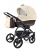 Коляска для новорожденных Esspero Grand I-Nova (шасси Graphite) Cream leatherette