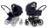 Коляска 2 в 1 Emmaljunga Edge Duo Combi Lounge (шасси Duo S Competition) Navy