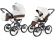 Коляска 2 в 1 Esspero Classic Alu (шасси Grey) Canella leatherette
