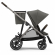 Прогулочная коляска Cybex Gazelle S Soho Grey с корзиной и дождевиком