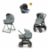 Коляска 3 в 1 Inglesina Aptica XT (DRW I-Size) с подставкой под люльку Stand Up Igloo Grey
