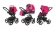 Коляска 3 в 1 Esspero Tour Alu (шасси Graphite) Camellia
