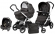 Коляска 3 в 1 Peg Perego Book 51 S XL Set Modular (шасси White/Black) Bloom Black