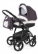  Коляска для новорожденных Esspero Newborn Lux (шасси Black) Grey Leves