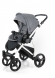 Прогулочная коляска Esspero Newborn Lux Alu (шасси White) Grey