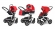 Коляска 3 в 1 Esspero Discovery Alu (шасси White) Red