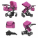 Коляски для кукол Carrello Maestro 2 в 1 ROSE RED