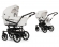 Коляска 2 в 1 Emmaljunga Edge Duo Combi Competition (шасси Duo S Competition) White