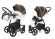 Коляска 2 в 1 Esspero Grand Newborn Lux (шасси Chrome) Royal Brown