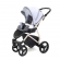 Прогулочная коляска Esspero Grand Newborn Lux (шасси Beige) Grey Stone