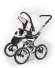 Прогулочная коляска Esspero Classic (шасси Chrome) White