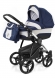 Коляска для новорожденных Esspero Newborn Lux (шасси Chrome) Navy Grey