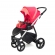 Прогулочная коляска Esspero Grand Newborn Lux (шасси Chrome) Red Sunset