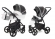 Коляска 2 в 1 Esspero Grand Newborn Lux (шасси Black) Royal Grey