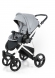 Прогулочная коляска Esspero Newborn Lux Alu (шасси White) Silver