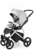 Прогулочная коляска Esspero Grand Newborn Lux (шасси Grey) White leatherette