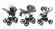Коляска 3 в 1 Esspero Grand I-Nova (шасси Graphite) Diamond