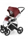 Прогулочная коляска Esspero Grand Newborn Lux (шасси Grey) Cherry leatherette