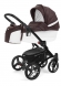 Коляска для новорожденных Esspero Tour Leatherette (шасси Black) Nappa Brown