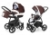 Коляска 2 в 1 Esspero Newborn Lux (шасси Chrome) Chocco