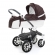 Коляска для новорожденных Esspero Grand Discovery (шасси Graphite White) Nappa Brown