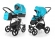 Коляска 2 в 1 Esspero Newborn Lux Alu (шасси Chrome) Aqua