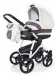 Коляска для новорожденных Esspero Newborn Lux (шасси White) Grey