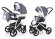 Коляска 2 в 1 Esspero Newborn Lux (шасси Grey) Grey Lux