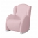 Кресло-качалка Micuna Wing/Flor White/Pink Leatherette