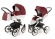 Коляска 2 в 1 Esspero Grand Tour (шасси Beige) Cherry leatherette