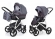 Коляска 2 в 1 Esspero Newborn Lux (шасси Grey) Dark Grey