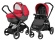 Коляска 2 в 1 Peg Perego Book Plus XL Modular Bloom Red