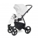 Прогулочная коляска Esspero Grand Newborn Lux (шасси Black) Nappa White