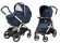 Коляска 2 в 1 Peg Perego Book 51 S XL Modular (шасси White/Black) Geo Navy