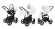 Коляска 3 в 1 Esspero Grand Newborn Lux (шасси Chrome) Nappa White